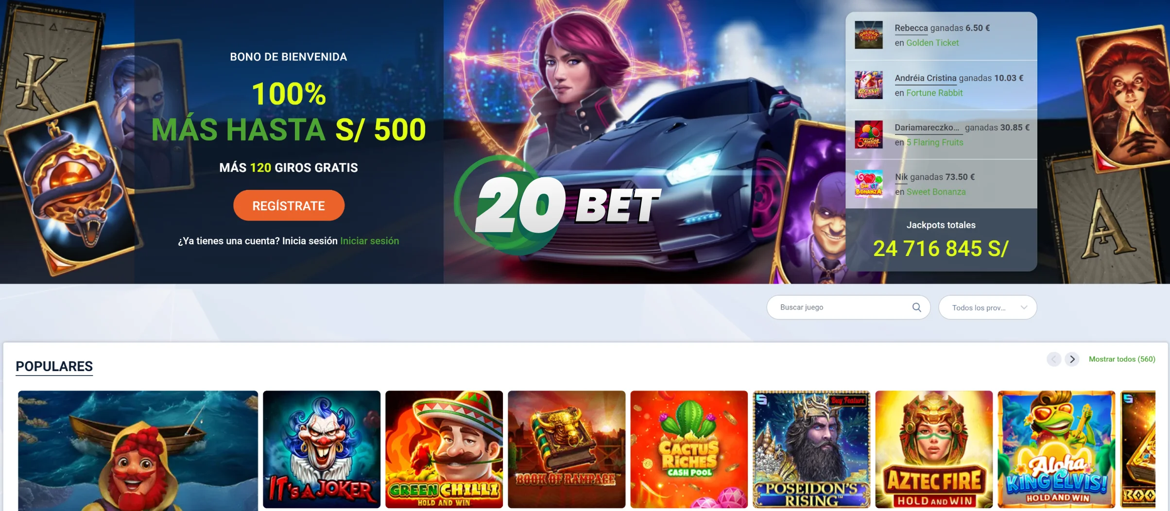 20Bet Casa de Apuestas